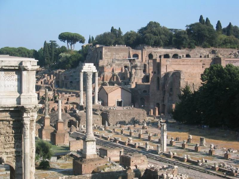 Le Forum et le Palatin